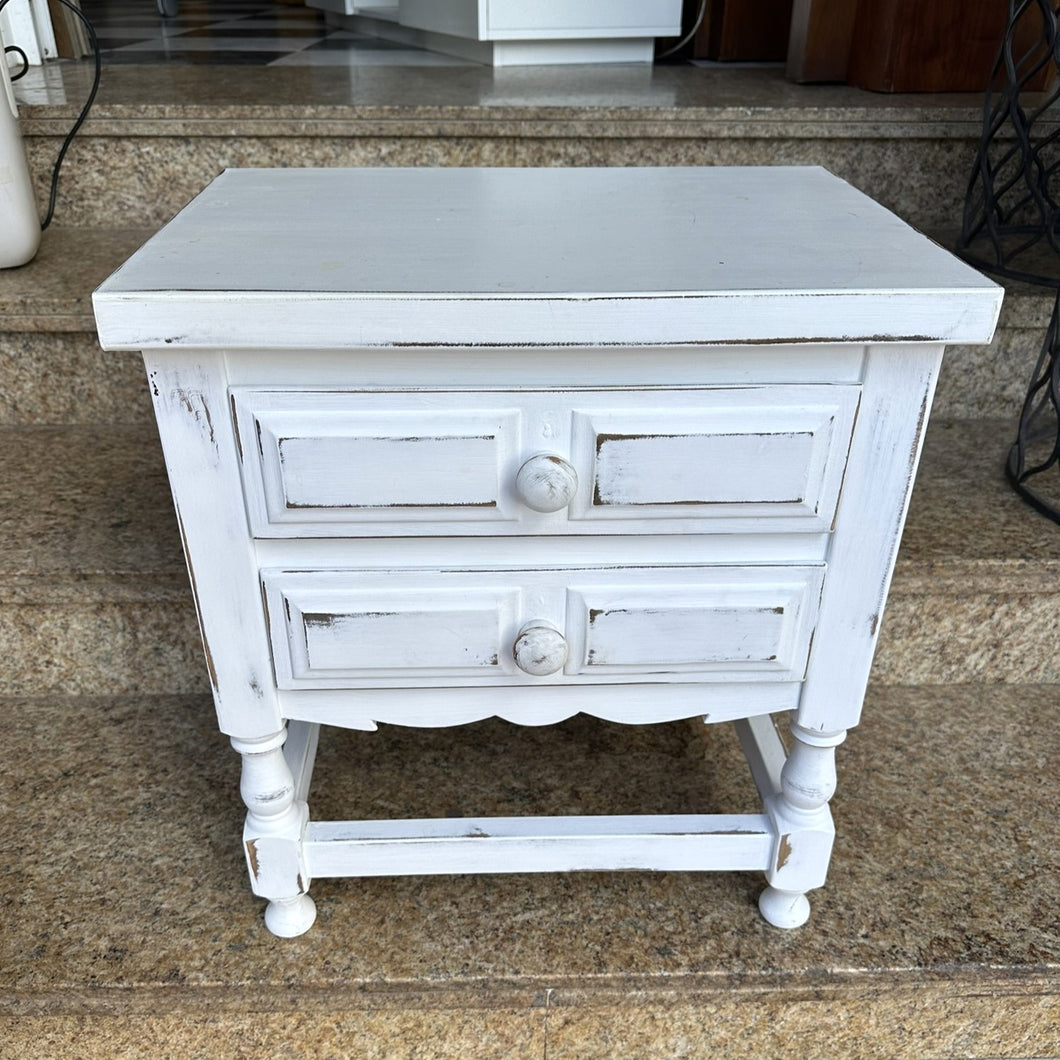 1158 - Large bedside / side table (49cm x 35cm, 55cm high)