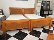 Load image into Gallery viewer, 1003 - Two single complete beds with two bedside tables! All in very good condition! (90cm x 190cm)
