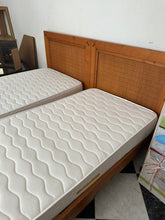 Load image into Gallery viewer, 1003 - Two single complete beds with two bedside tables! All in very good condition! (90cm x 190cm)
