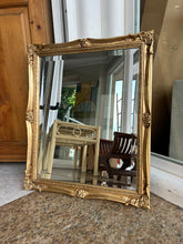 Load image into Gallery viewer, 1156 - Vintage golden mirror (48cm x 58cm)
