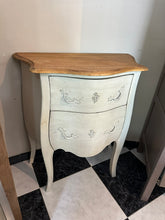Load image into Gallery viewer, 1050 - French style vintage chest / bedside table (74cm x 40cm, 83cm high)
