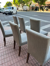 Cargar imagen en el visor de la galería, 1165 - Set of 6 dining chairs in very good condition. 185€ for all 6!
