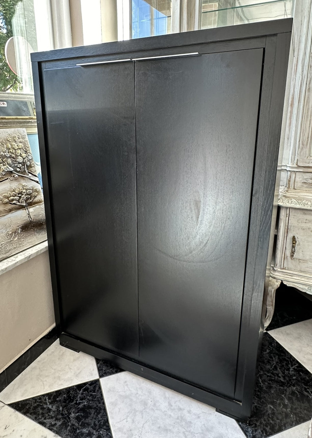 1139 - Shoe cabinet (86cm x 35cm, 125cm high)