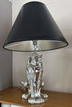 Load image into Gallery viewer, 1010 - Two LARGE (85cm high!)  high quality leopard lamps!
