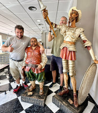 Cargar imagen en el visor de la galería, 1006 - Don Quijote and Sancho Panza statues! They were bought from a restaurant and the owner bought them new for 8000€!!! We are selling both for 1495€.
