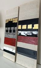 Cargar imagen en el visor de la galería, 1104 - Set of two canvas (30cm x 90cm)  35€ for both
