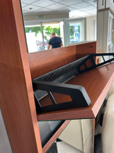 Load image into Gallery viewer, 1071 - Tall mirrored show cabinet (65cm x 18cm, 178cm high)
