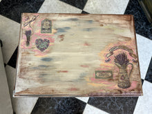 Load image into Gallery viewer, 1065 - Hand painted bed side table / side table (51cm x 36cm, 62cm high)
