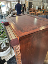 Load image into Gallery viewer, 1012 - Vintage pharmacy cabinet / filing cabinet. (53cm x 35cm, 140cm high).
