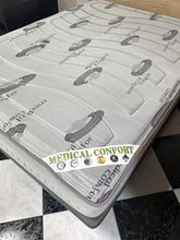 Load image into Gallery viewer, 1048 - Good quality and very comfortable (and clean!) mattress +  tapi (solid) base (140cm x 190cm)
