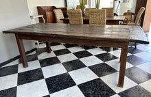 Load image into Gallery viewer, 1005 - Fantastic, solid, rustic, large table! A must see! (on these photos it looks very small and not as nice!) Table (230cm x 100cm)
