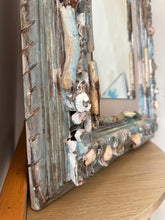 Cargar imagen en el visor de la galería, 1105 - Decorated and hand painted mirror. (46cm x 56cm)
