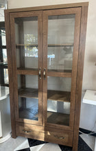 Load image into Gallery viewer, 1011 - Display cabinet (the back board is not attached yet, photo will be updated) (100cm x 43cm, 187cm high).
