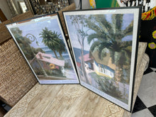 Cargar imagen en el visor de la galería, 1233 - Two framed pictures (50cm x 70cm) 75€ for both!
