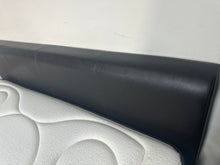 Load image into Gallery viewer, 1037 - Large super king bed (mattress &#39;180cm x 200cm´ and leather frame) all in very good condition!
