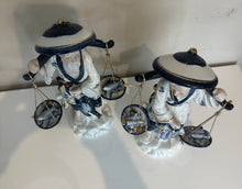 Cargar imagen en el visor de la galería, 1189 - Oriental statues. (26cm) Both for 45€
