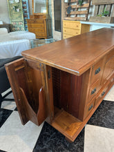 Load image into Gallery viewer, 1041 - Large solid wooden tv-unit / sideboard (170cm x 30cm, 75cm high)
