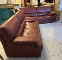 Load image into Gallery viewer, 1021 - High quality Italian leather sofas in very good condition! 795€ for both! (Both are 210cm)
