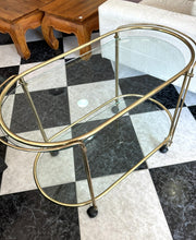 Load image into Gallery viewer, 1103 -  Drinks trolley (94cm x 48cm, 63cm high)
