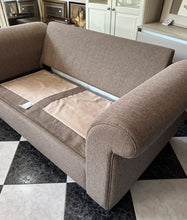 Load image into Gallery viewer, 1035 - Sofa BED (195cm) in very good condition with mattress inside in good condition (115cm x 180cm)
