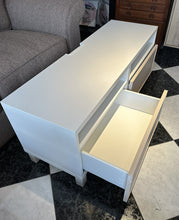 Load image into Gallery viewer, 1092 - TV-table with two drawers (120cm x 40cm, 48cm high)
