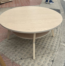 Cargar imagen en el visor de la galería, 1160 - Wooden round coffee table (80cm)
