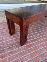 Load image into Gallery viewer, 1006 - Two wooden solid benches. (160cm x 35cm, 46cm high)
