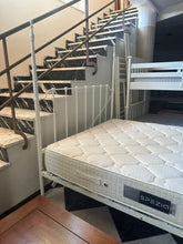 Cargar imagen en el visor de la galería, 1089 - Iron bedframe that came in a few weeks ago, now with mattress! (150cm x 190cm)
