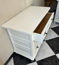Load image into Gallery viewer, 1040 - White Castilian chest of drawers (We have TWO in stock!) (90cm x 45cm, 73cm high)
