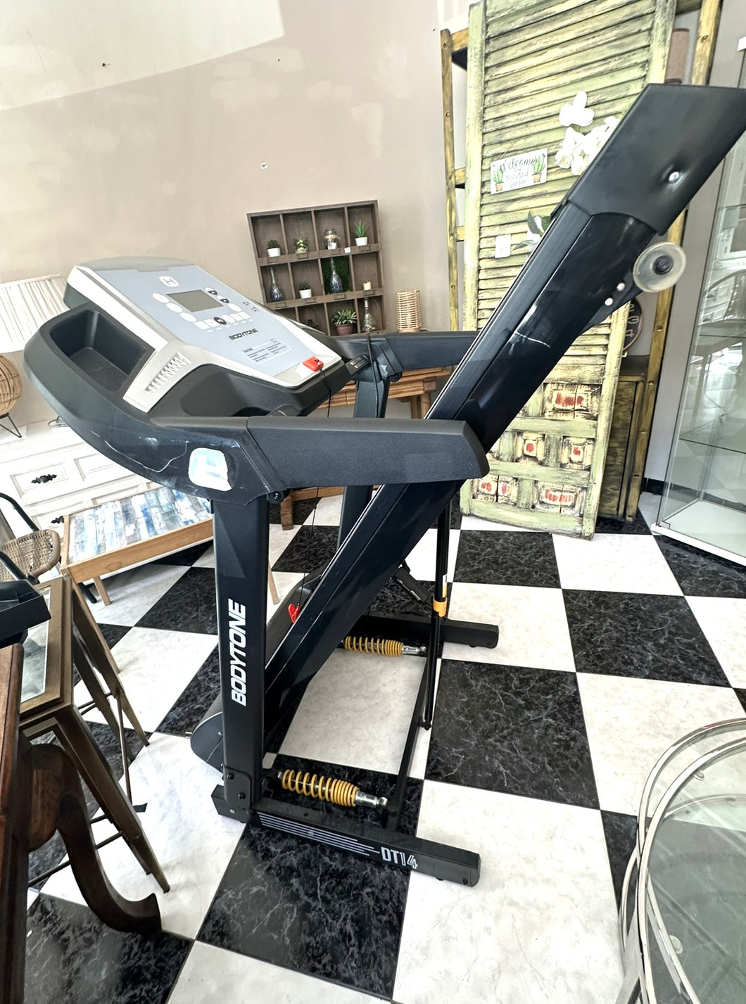 1125 - Treadmill (stored in upright position at the moment on the photo, photo will be replaced Friday)