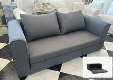Load image into Gallery viewer, 1029 - Small sofa bed (low)  in very good condition, as new! (154cm)
