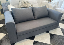Load image into Gallery viewer, 1029 - Small sofa bed (low)  in very good condition, as new! (154cm)
