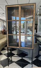 Load image into Gallery viewer, 1030 - Display cabinet industrial style (80cm x 40cm, 181cm high)
