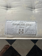 Load image into Gallery viewer, 1117 - Divan bed base with mattress from "Sealy" in good condition. (135cm x 190cm)
