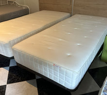 Load image into Gallery viewer, 1034 - Two single complete beds (mattress + base, 90cm x 200cm) In very good condition!  395€ with headboards (Ref#1080) 495€
