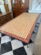 Load image into Gallery viewer, 1004 - THIS CAME IN LAST WEEK, BUT NOW WITH MORE AND BETTER PHOTOS! - Large and HEAVY Moroccan dining table in very good condition!  (100cm x 200cm)

