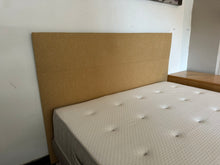Load image into Gallery viewer, 1189 - Fabric headboard, mustard yellow. (150cm wide, 106cm high)
