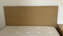 Load image into Gallery viewer, 1189 - Fabric headboard, mustard yellow. (150cm wide, 106cm high)
