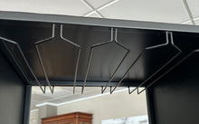 Load image into Gallery viewer, 1051 - Wine shelf/cabinet, metal (80cm x 38cm, 176cm high).
