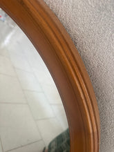 Load image into Gallery viewer, 1202 - Wooden mirror (70cm across)
