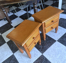 Load image into Gallery viewer, 1089 - Two bedside tables (we have FOUR in stock!) 75€ for both

