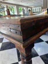 Load image into Gallery viewer, 1007 - Fantastic big and rustic vintage dining table (220cm x 110cm)!
