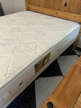 Load image into Gallery viewer, 1065 - Mattress +  tapi (Solid) base in good condition (135cm x 190cm).
