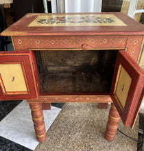 Load image into Gallery viewer, 1027 - Vintage bedside / side table / cabinet (62cm x 44cm, 76cm high)
