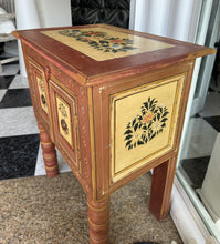 Load image into Gallery viewer, 1027 - Vintage bedside / side table / cabinet (62cm x 44cm, 76cm high)
