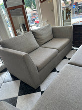 Load image into Gallery viewer, 1005 - Two high quality fabric sofas in very good condition (220cm and 190cm wide) 595€ for both!
