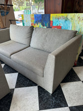 Load image into Gallery viewer, 1005 - Two high quality fabric sofas in very good condition (220cm and 190cm wide) 595€ for both!

