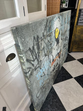 Load image into Gallery viewer, 1083 - Banksy canvas picture (142cm x 100cm)

