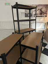 Load image into Gallery viewer, 1184 - Shelves (Small: 90cm x 40cm, 90cm high. Large: 90cm x 40cm, 180cm high)  CORNER SHELF ALSO AVAILABLE!. Small 30€ each, large 45€. Or all 3; 95€
