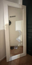 Load image into Gallery viewer, 1087 - Heavy large mirror with thick solid wooden frame (172cm x 70cm)
